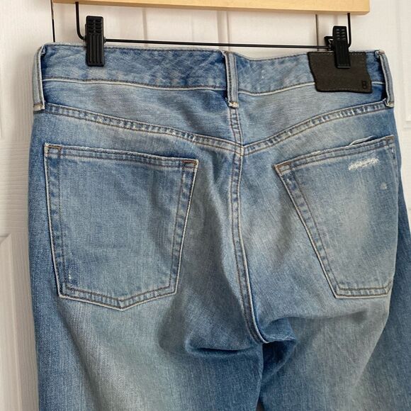 Bonobos Men's Slim Jeans Light Wash‎ Distressed 29x32 - Picture 5 of 11